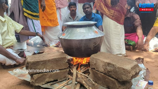 குருந்தூர்மலை ஆதிசிவன் ஆலய பொங்கல் பல அச்சுறுத்தல்களைத் தாண்டி ஆரம்பம்! samugammedia 